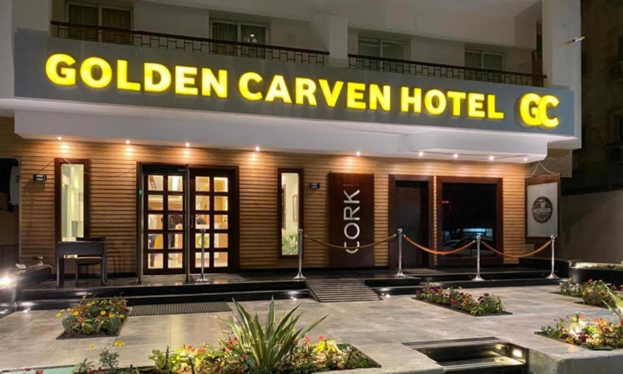 Golden Carven Hotel Kairo Exterior foto
